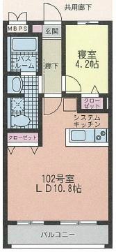 ＧＭＤ 202号室 間取り
