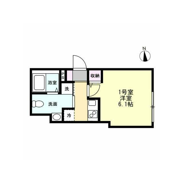 ベイルーム本厚木クレスト 間取り図