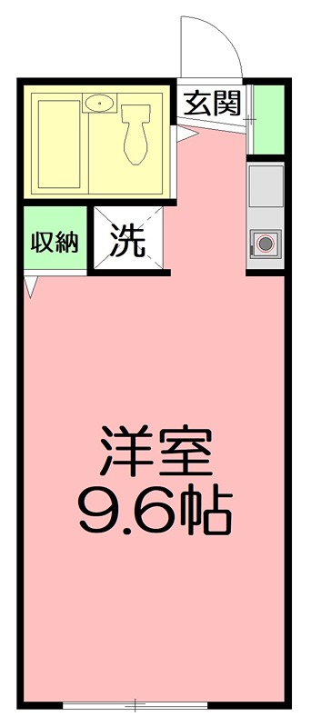 レジデンス翔 103号室 間取り