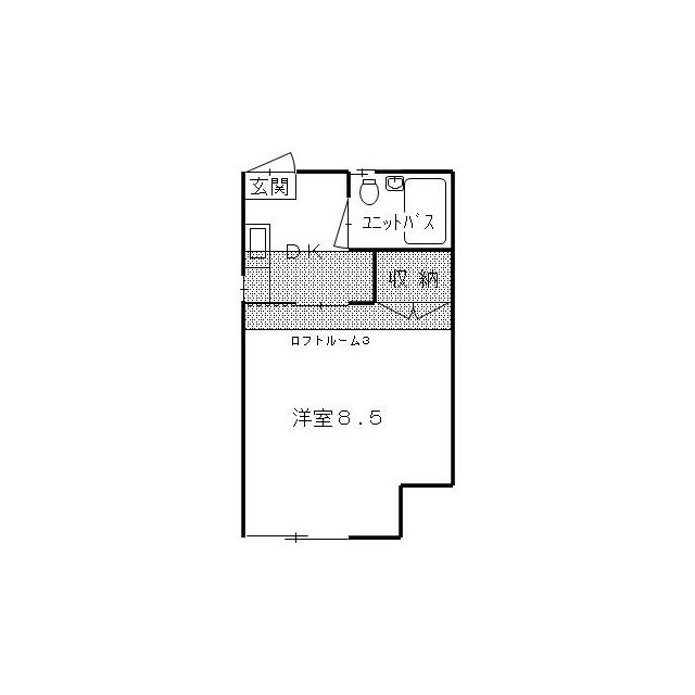 シャルム仲田Ⅱ 間取り