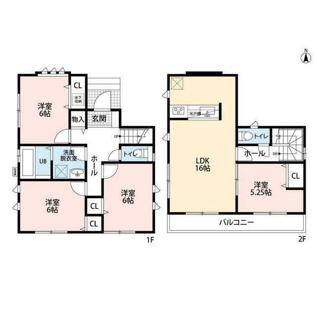 羽鳥５丁目貸家 間取り