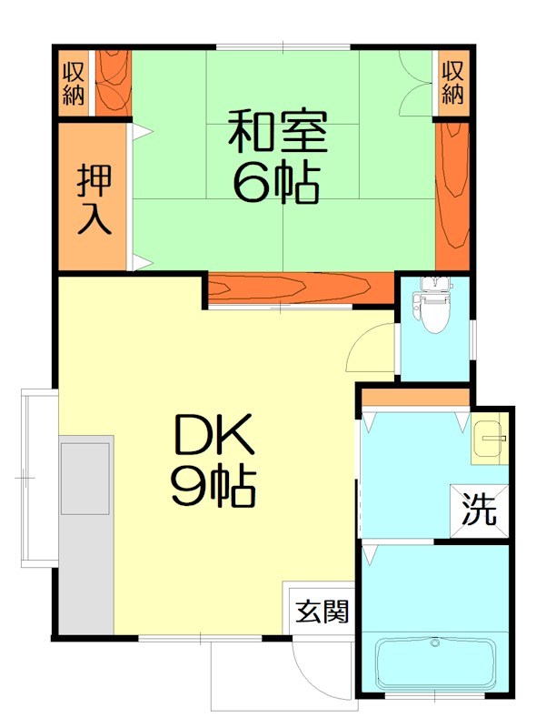 前川貸家 間取り