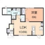 アメニティー秦野市今泉アパート 103号室 間取り