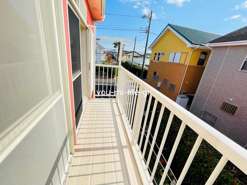 ハイツシャローム ベランダ