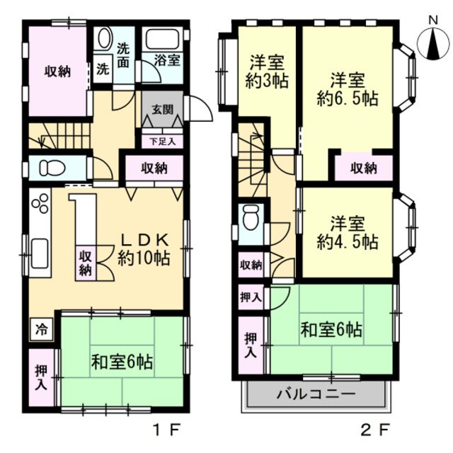 原宿４丁目戸建て 間取り