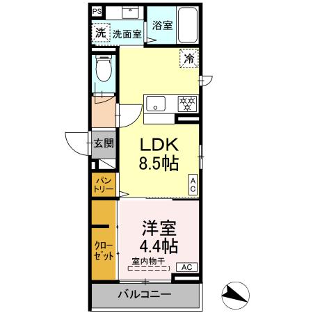 エスペリア東柏ケ谷二丁目 間取り