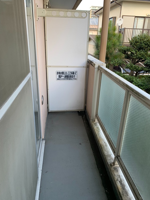 Ｊ・Ｋ　ＭＡＮＳＩＯＮ　Ⅱ ベランダ