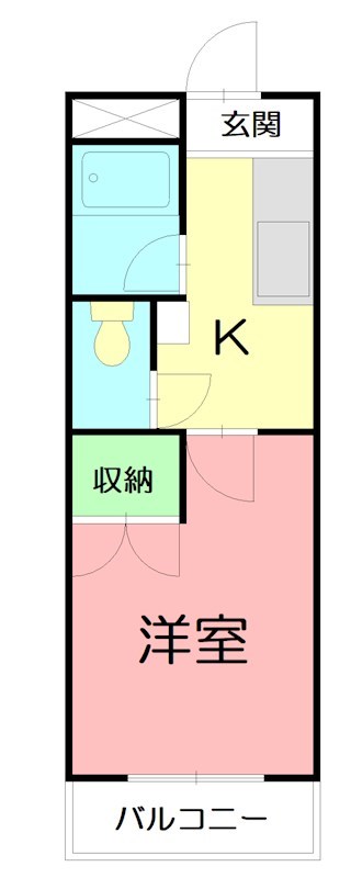 セレッサビル 308号室 間取り