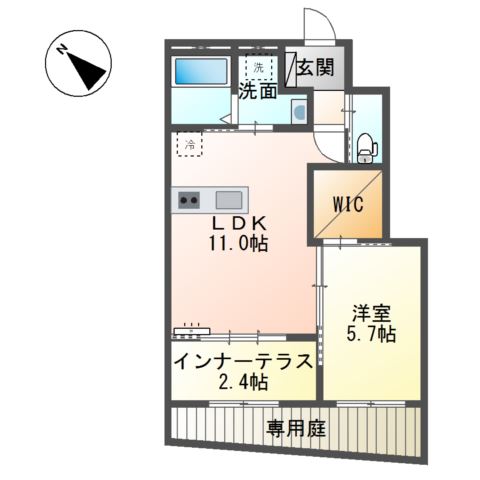 ファインハイムＣ 間取り
