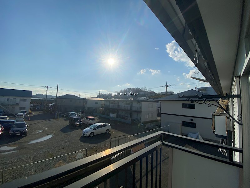 平成ハイツ ベランダ