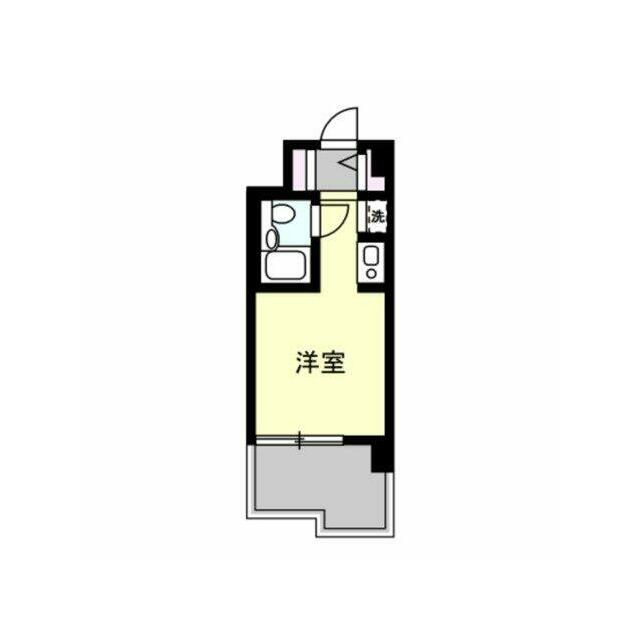 ユーコート洋光台 316号室 間取り