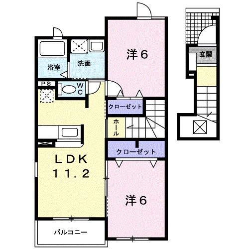 アスパイア　湘南 202号室 間取り