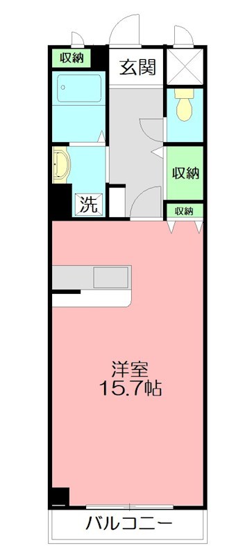 アメニティマンション 304号室 間取り