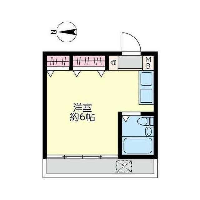 タプラ下荻野 309号室 間取り