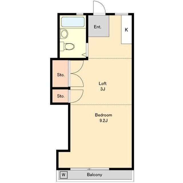 メゾンドオハラ 203号室 間取り