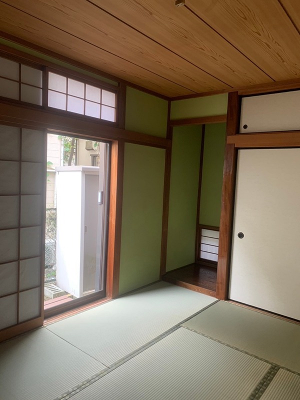 旭が丘貸家 ベッドルーム