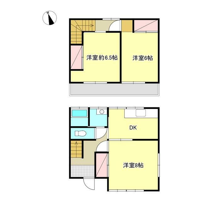 倉見アパート 1号室 間取り