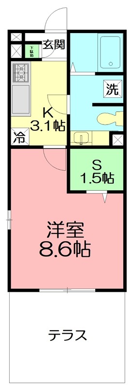 神奈川県藤沢市大庭 間取り