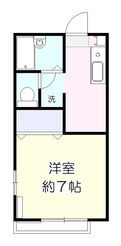 ハイツソフィア 101号室 間取り