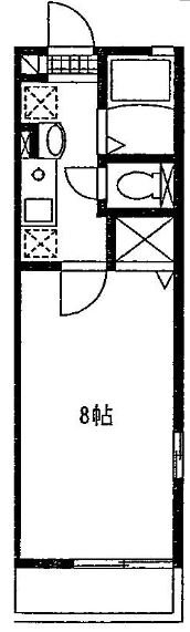 エスパシオ 101号室 間取り