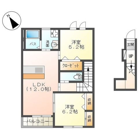 ウェルソア（Well　Soar）湘南 0206号室 間取り