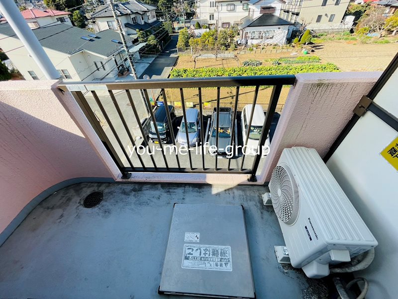 ヴィラ一番館 ベランダ