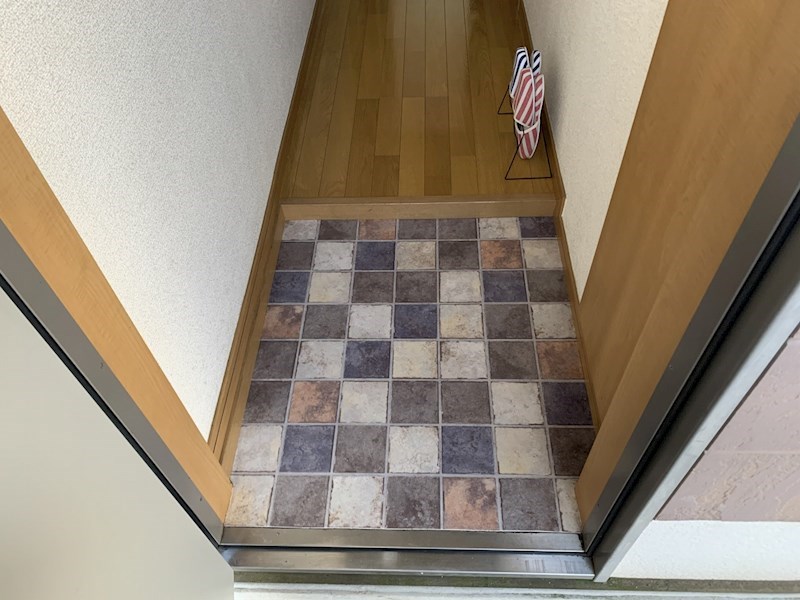 メイプルカーサ 玄関