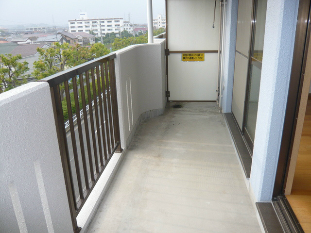 クレール見取 ベランダ