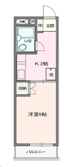 ストンリバー・マンション 211号室 間取り