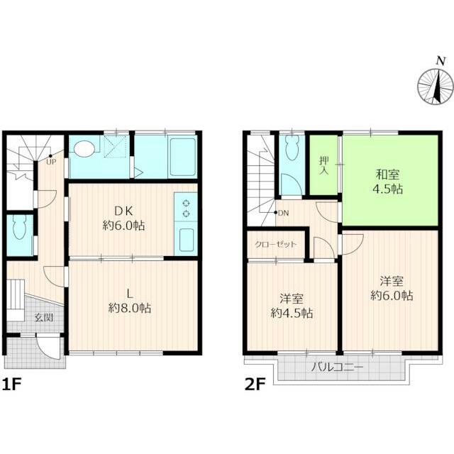 Ｒ湘南テラス A号室 間取り