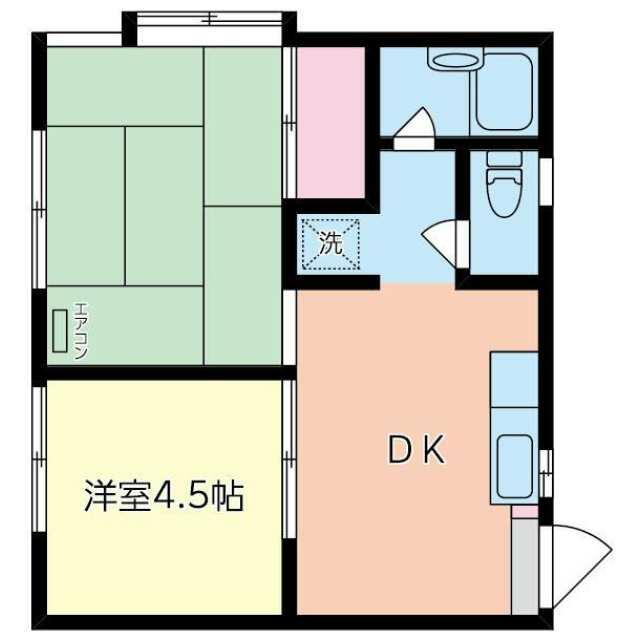 いずみのハイツ 201号室 間取り