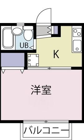 クロノス藤沢六会 103号室 間取り