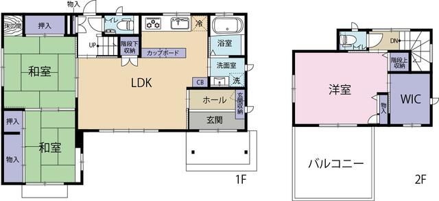 伊勢原１丁目　戸建賃貸 間取り