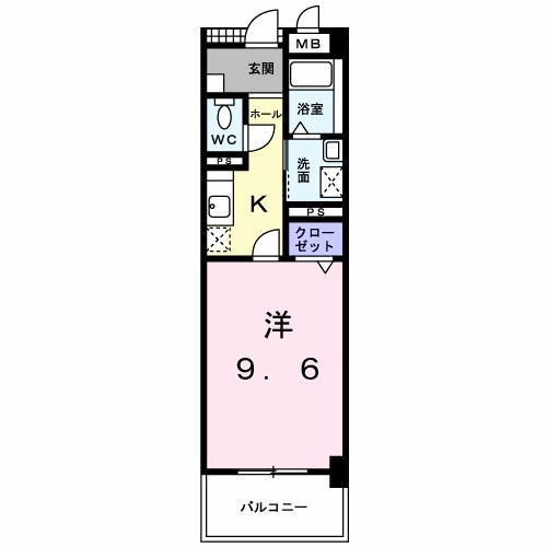 桜並木パークマンション 304号室 間取り