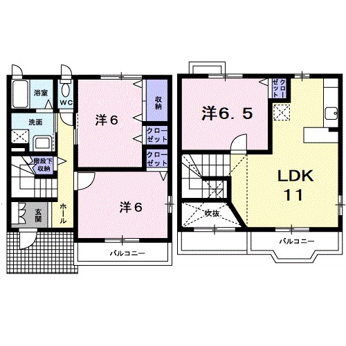 レジデンスすずらんＣ 102号室 間取り