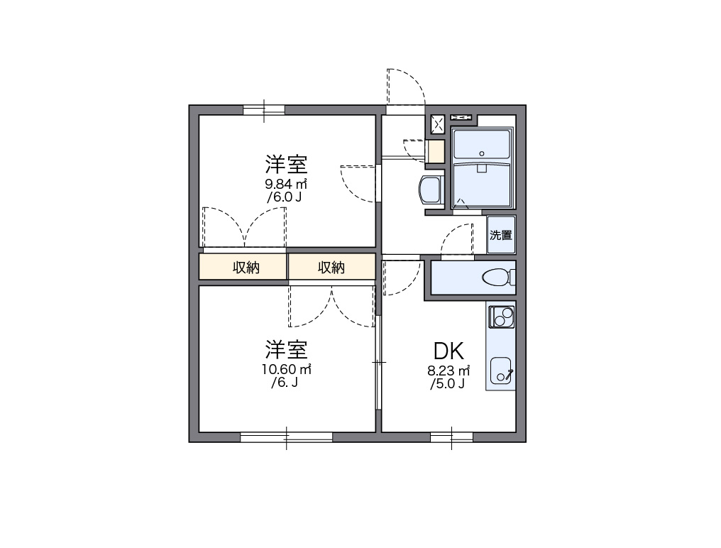 レオパレスＯＩＳＯ 間取り