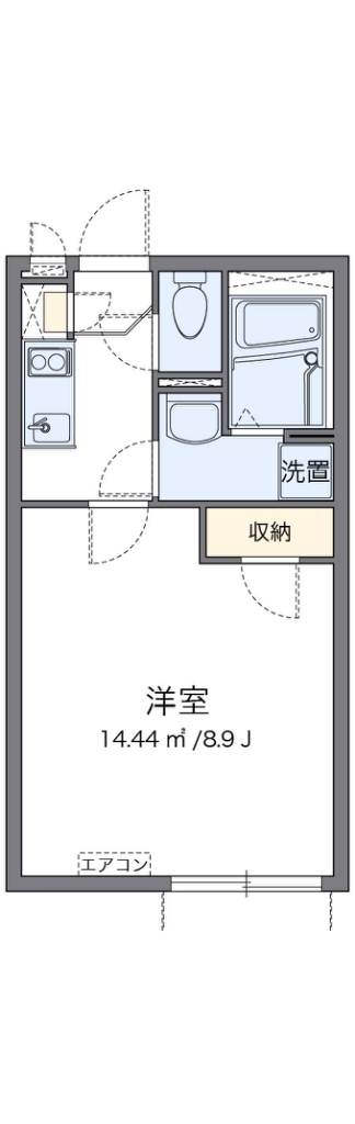 クレイノＢＲＯＯＫⅡ 間取り