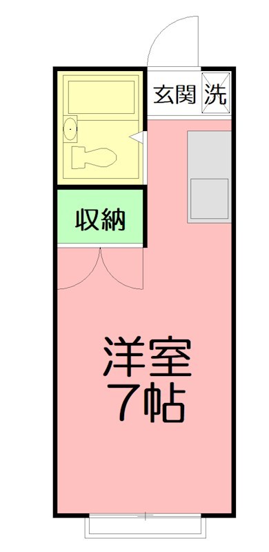 エステートピアＫ 106号室 間取り