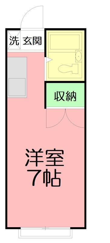 エステートピアＫ 201号室 間取り