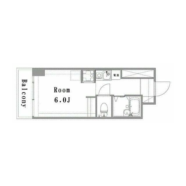 ウィンドプラザ 310号室 間取り