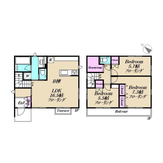 （仮）片瀬海岸戸建 間取り