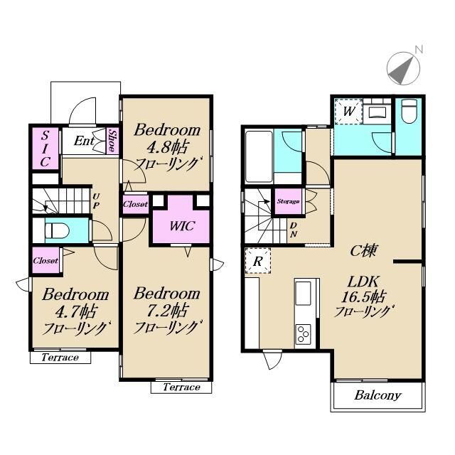 （仮）片瀬海岸戸建 間取り