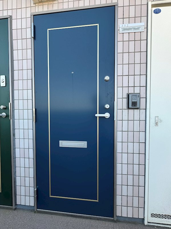 東ノ峯ヒルズA棟 玄関