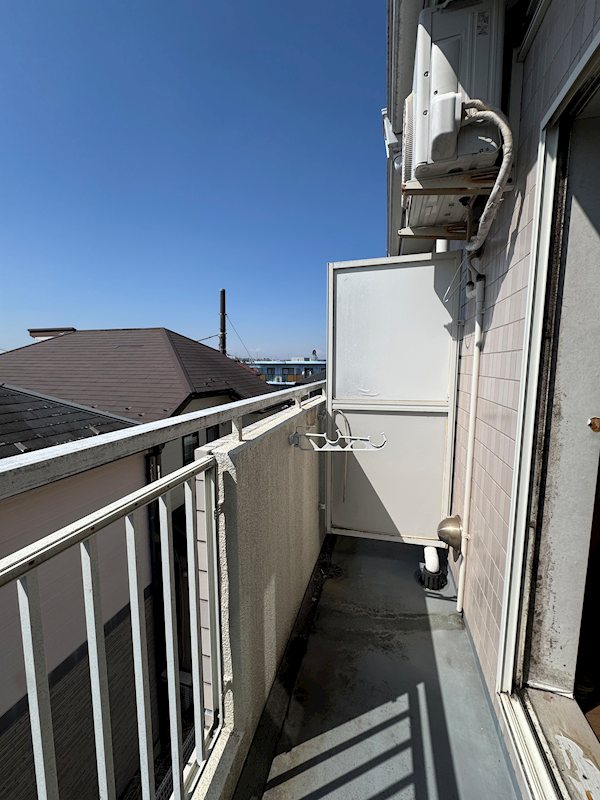 東ノ峯ヒルズA棟 ベランダ