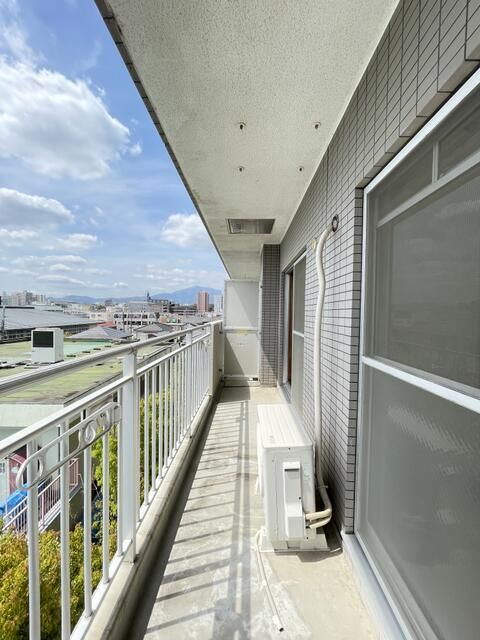 エルメゾン ベランダ