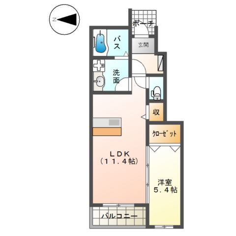 ドリームス　カドミ 間取り