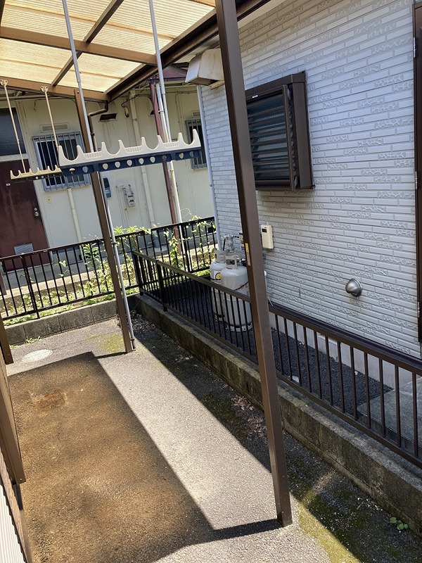 露木貸家4号棟 ベランダ