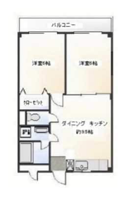 メゾンドアイル 302号室 間取り