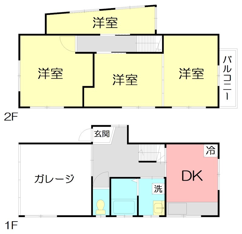MotoBase長持 間取り