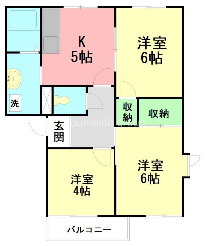 神奈川県海老名市中新田１丁目 間取り